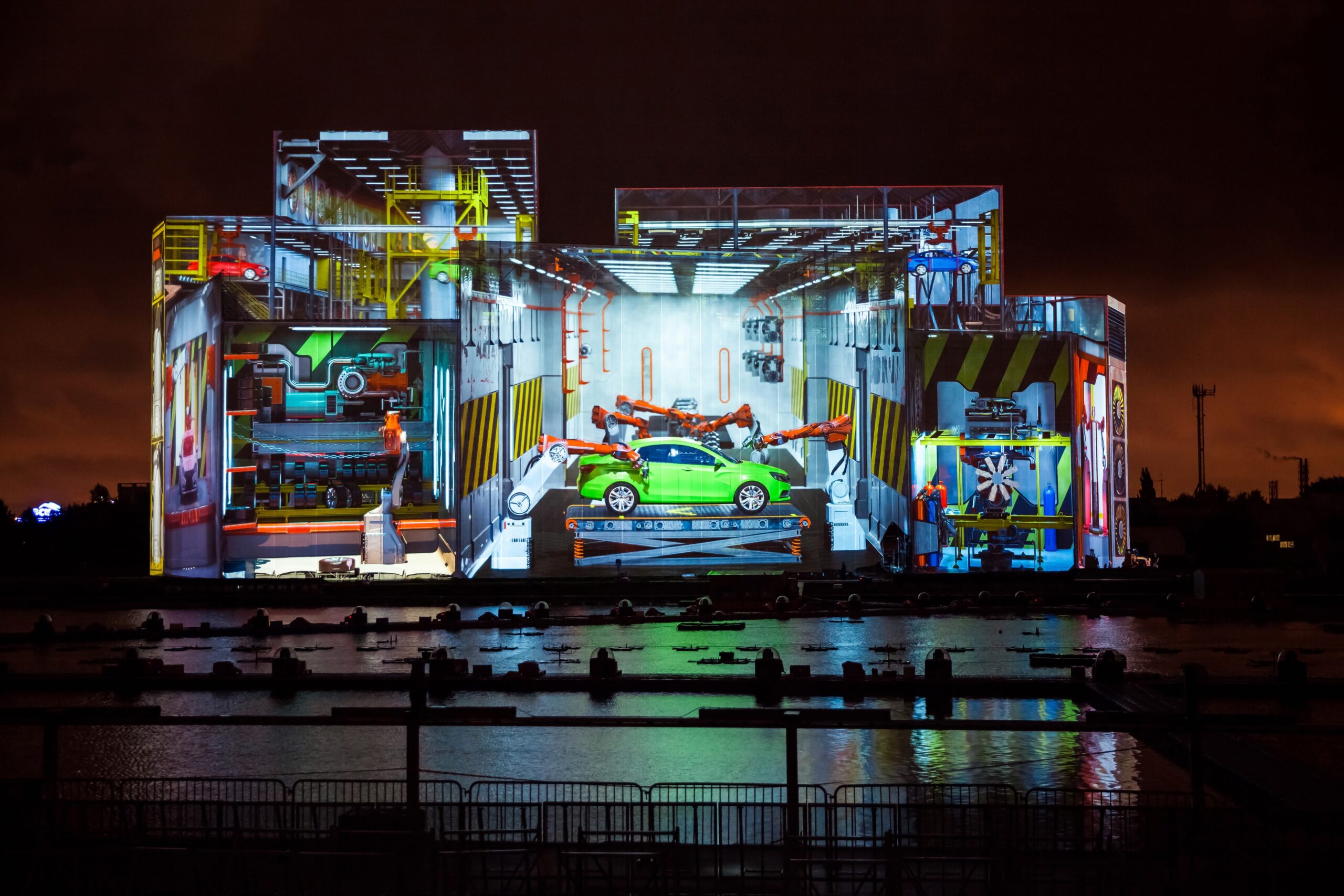 3D video mapping - MANS Urban Exposure 5