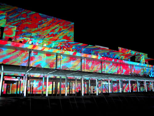 3D video mapping - MANS Urban Exposure (3)